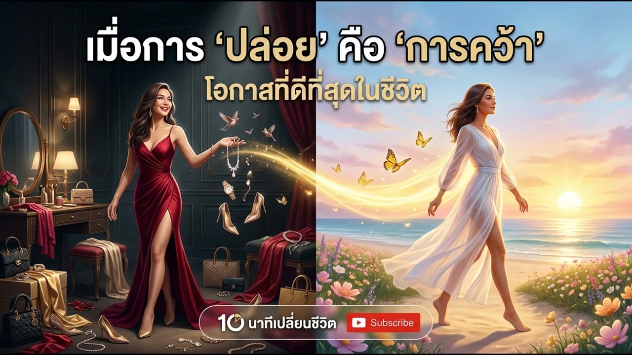 🍃✨ เมื่อการ “ปล่อย” คือการ “คว้า” | โอกาสที่ดีที่สุดในชีวิต (10 นาทีเปลี่ยนชีวิต)