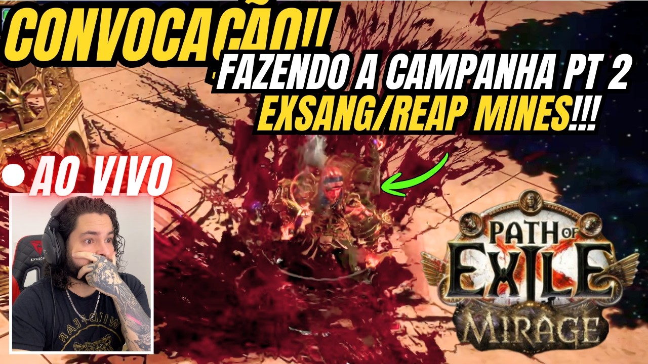🚨STARTER DECIDIDO! EXSANG/REAP MINES TREINANDO!🚨