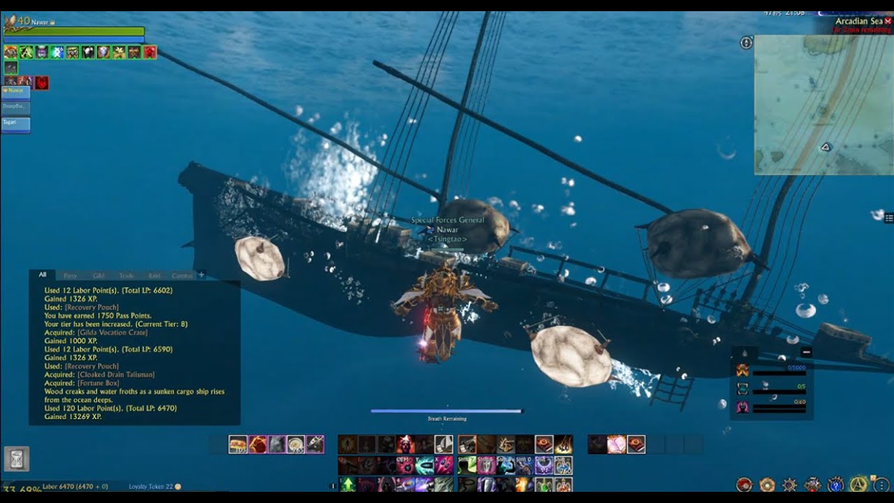 ArcheAge - How to make instand gold with Relict packs and wrack lifting