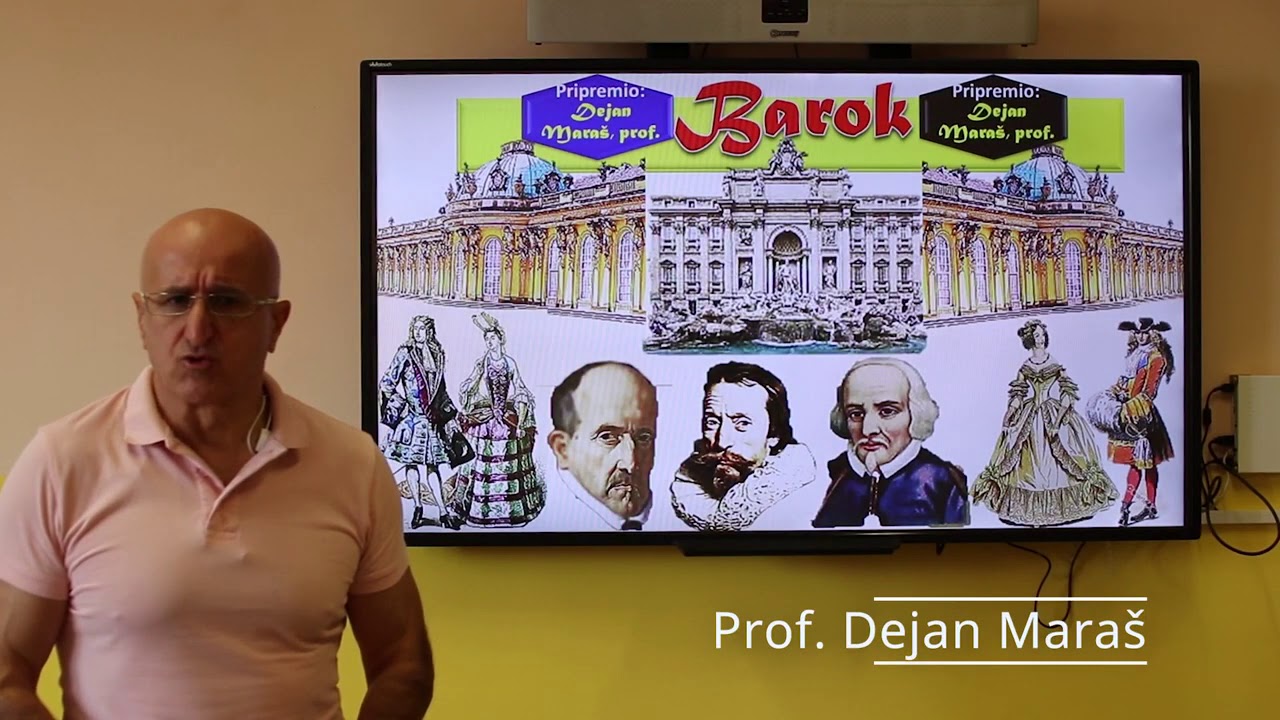 Crnogorski, srpski, bosanski, hrvatski jezik i književnost - Barok