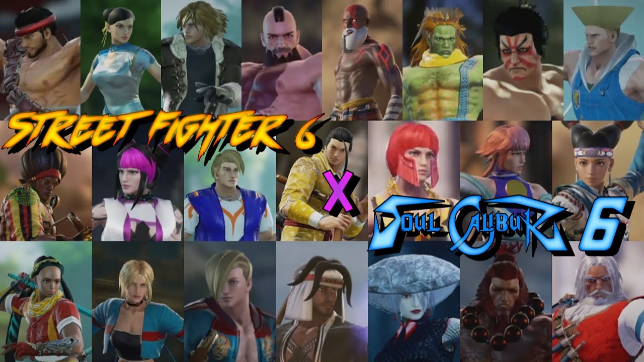 STREET FIGHTER 6 X SOUL CALIBUR 6