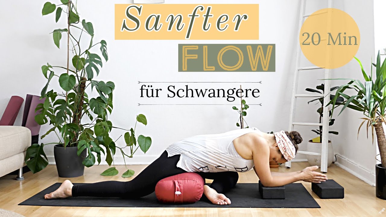 Sanfte Sequenz | Yoga für Schwangere | 3. Trimester | 20 Minuten