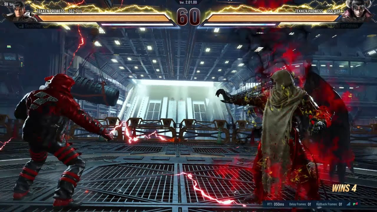 Devilster Jin Fights Hall OF Fighter Ultra Fast Wavu Wavu DevilJin!