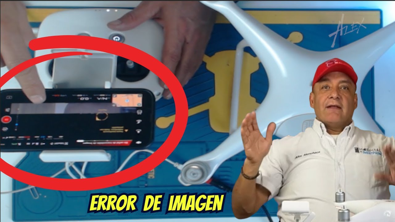 Error de Imagen en  Phantom 4  -- Reparación Fácil Paso a Paso --