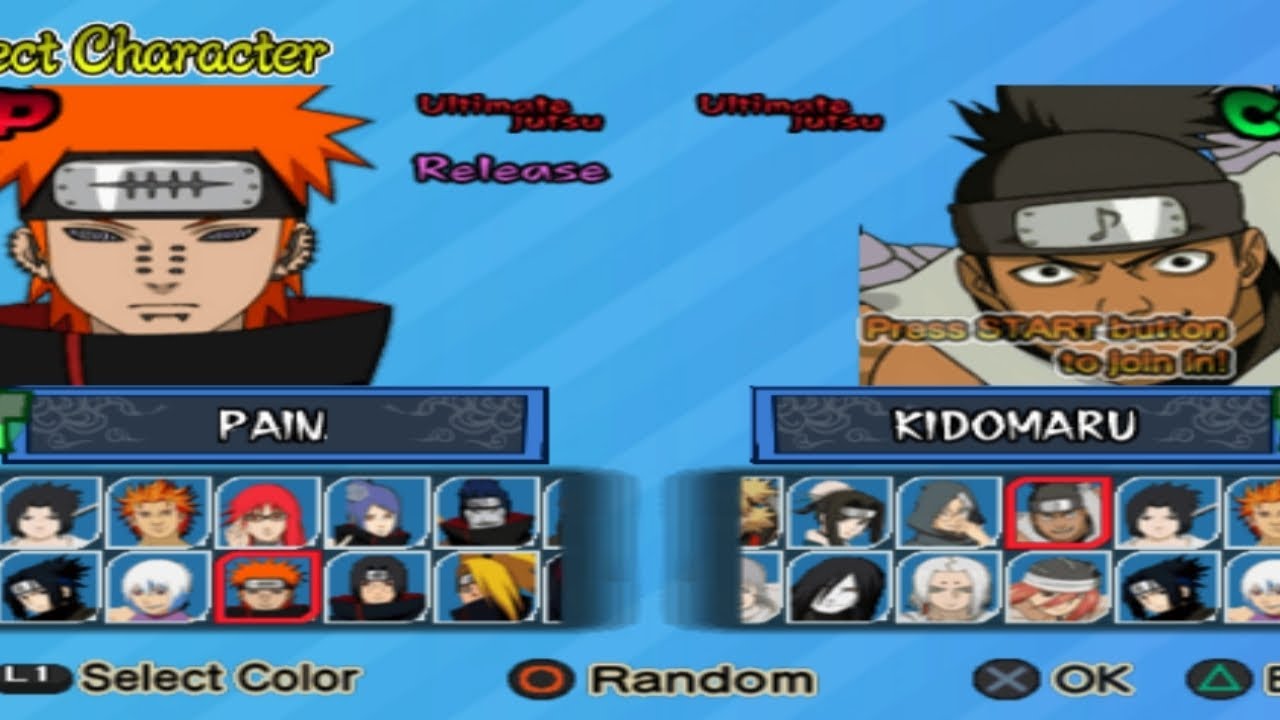 AKATSUKI VS NINJAS DO SOM (ULTIMATE) (CHAKRA INFINITO) - NARUTO SHIPPUDEN: ULTIMATE NINJA 5 MOD