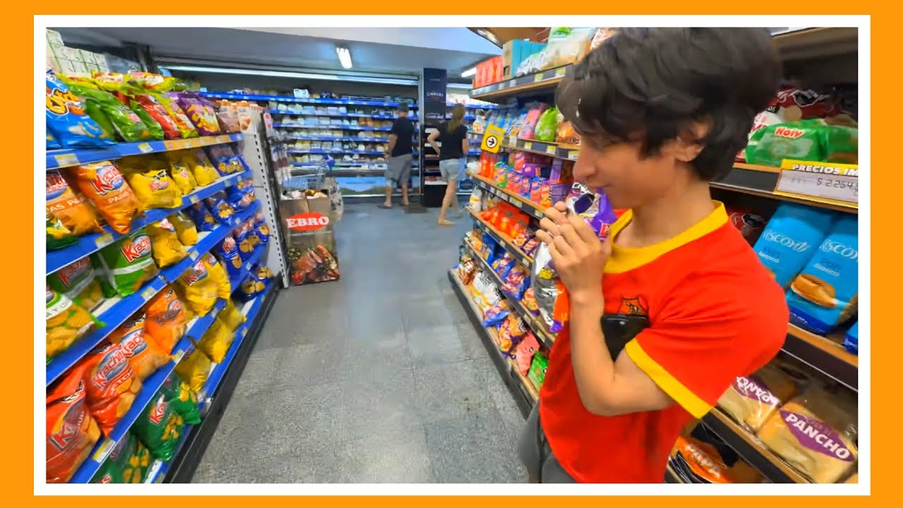 HACIENDO LAS COMPRAS PARA EL ASADO 