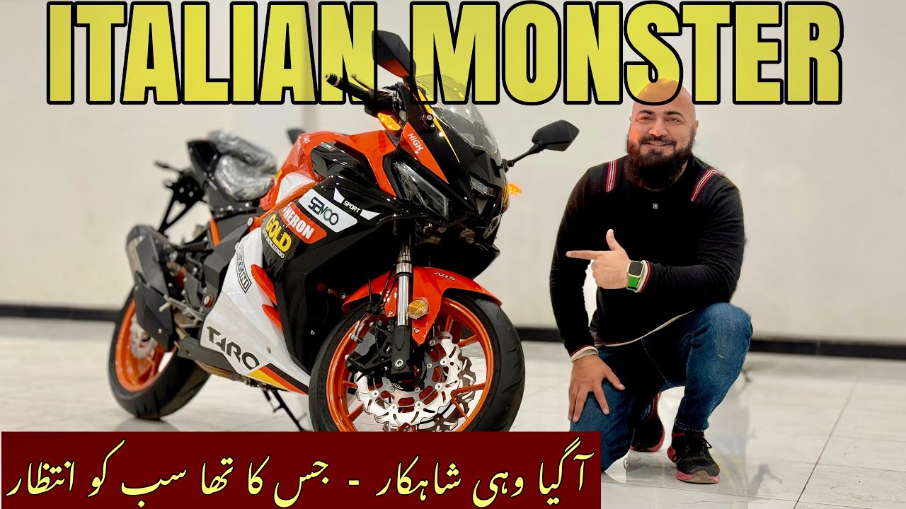 TARO GP 1 400cc ITALIAN BRANDED DUAL CYLINDER BEAST | ITS NOT JUST A MOTORBIKE ITS A BRAND |