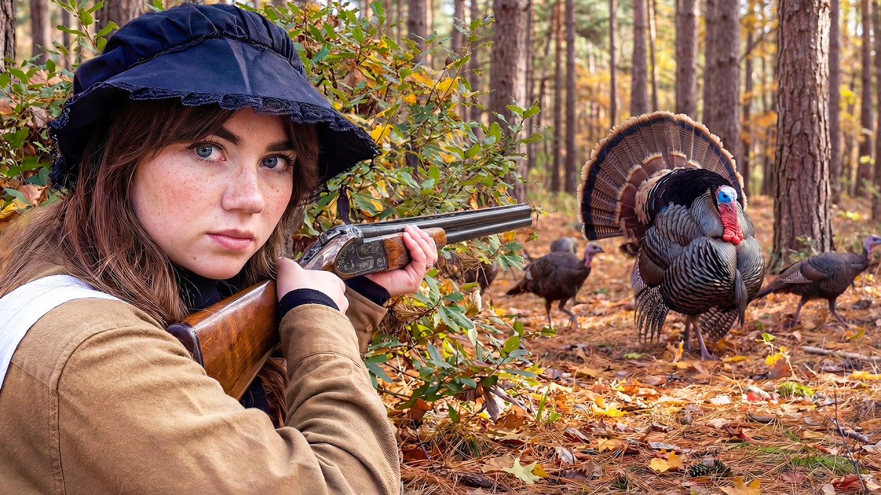 Psycho Pilgrim Tries Hunting Her First Turkey