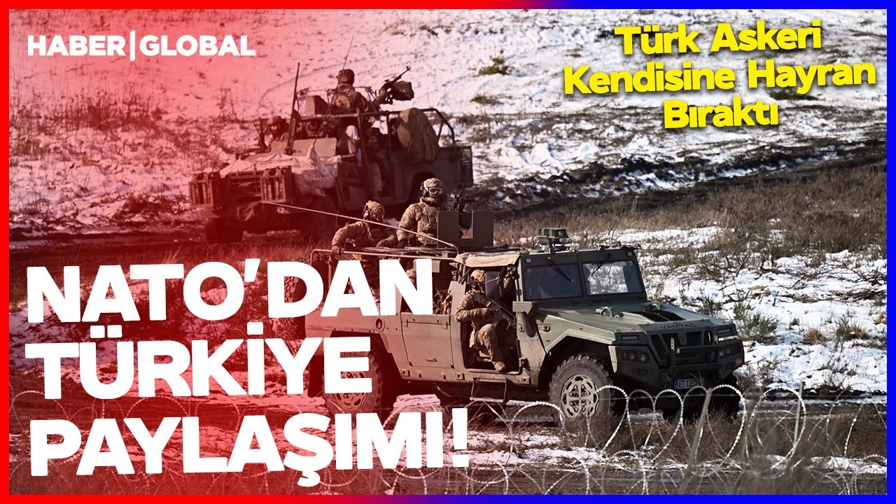 NATO'dan Türkiye Paylaşımı! Türk Askeri Kendisine Hayran Bıraktı