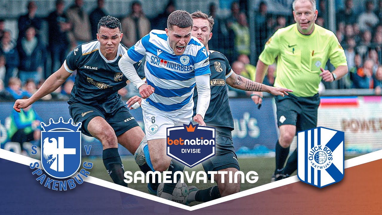 Blijft Spakenburg op TITELKOERS❓🤔 | SV Spakenburg vs. Quick Boys | Samenvatting Betnation Divisie