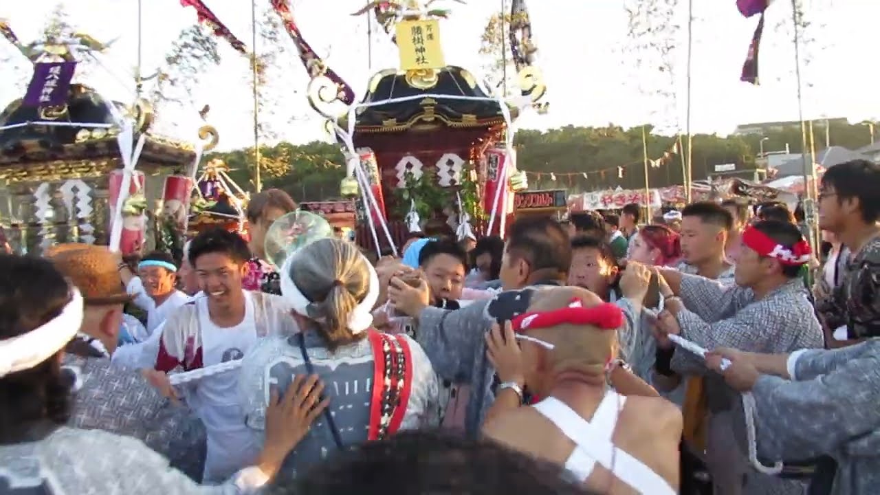 令和7年  茅ヶ崎 浜降祭  ～  芹澤 腰掛神社．堤八坂神社神輿揃い踏み！