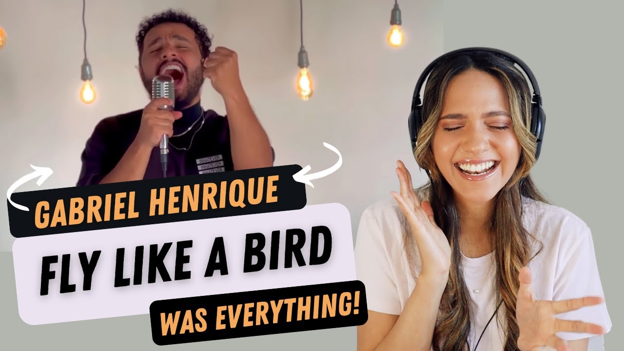 GABRIEL HENRIQUE - Fly Like A Bird  (Cover Mariah Carey) | REACTION!!