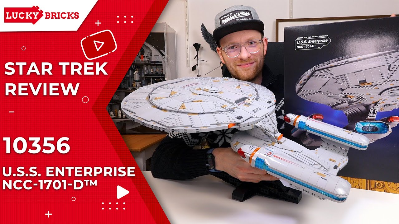 Unendliche Weiten - jetzt auch bei LEGO |&nbsp;Review LEGO&reg; ICONS 10356 - U.S.S. Enterprise D