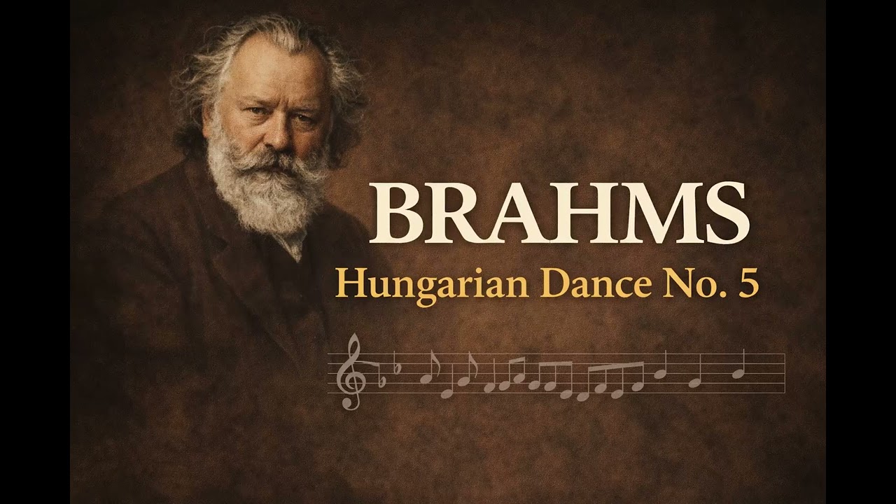 Brahms – Hungarian Dance No. 5 (11 Hours) | Classical Music for Focus, Relaxation & Study