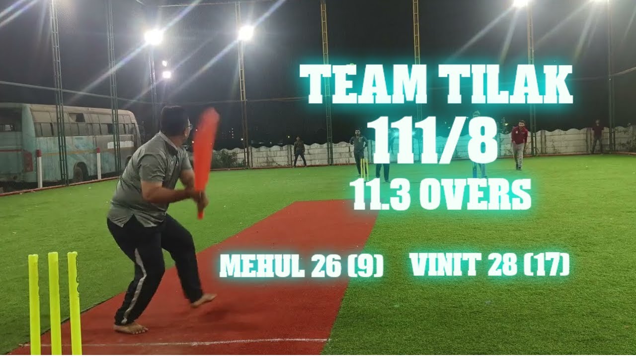 Match-1 | 1st Inning | Final Cut | (24/01/2026) | @MCG BOX CAFE | Turf Cricket