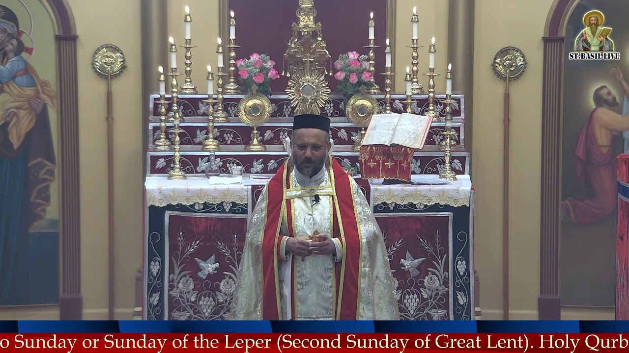 Garbo Sunday - Holy Qurbana Message - St. Basil Malankara Orthodox Church New York Feb 21, 2021