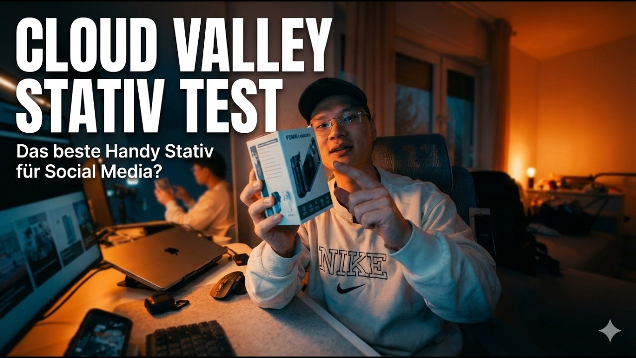 Das beste Stativ für Social Media Videos? Cloud Valley Stativ Unboxing & Ersteindruck