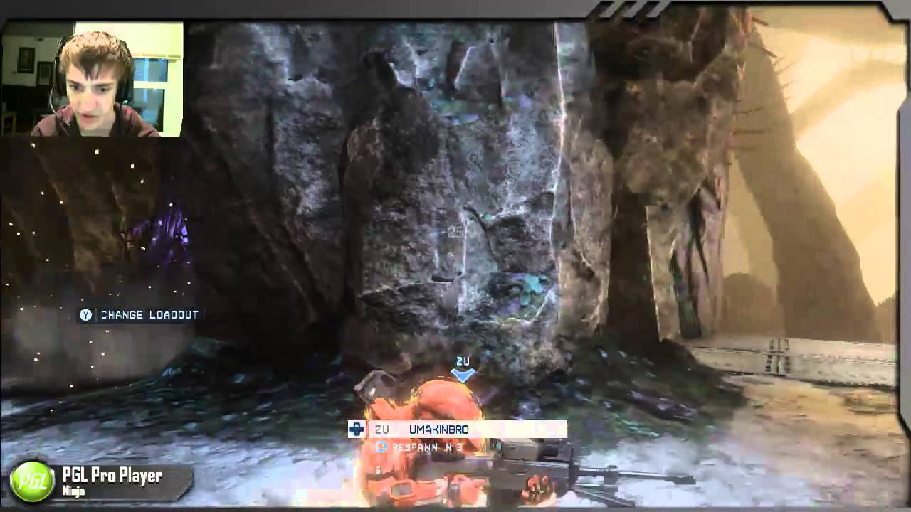 Amazing Comeback on Abandon slayer Halo 4 with Ninja