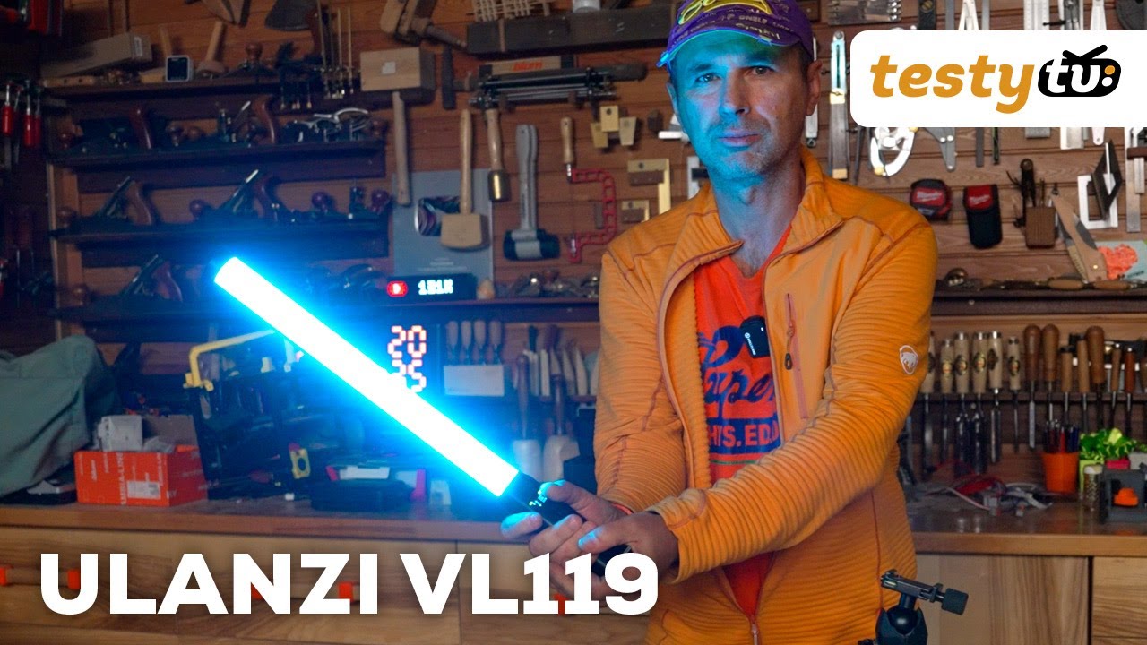 Ulanzi VL119 - Studyjna lampa RGB z wbudowanym akumulatorem