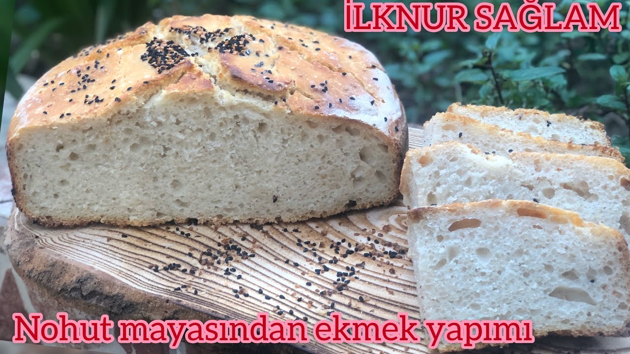 Nohut mayası Nasıl Yapılır/Tatlı Maya Yapımı/Organik Ekmek Nohut Mayalı Ekmek Yapımı % 100 organik
