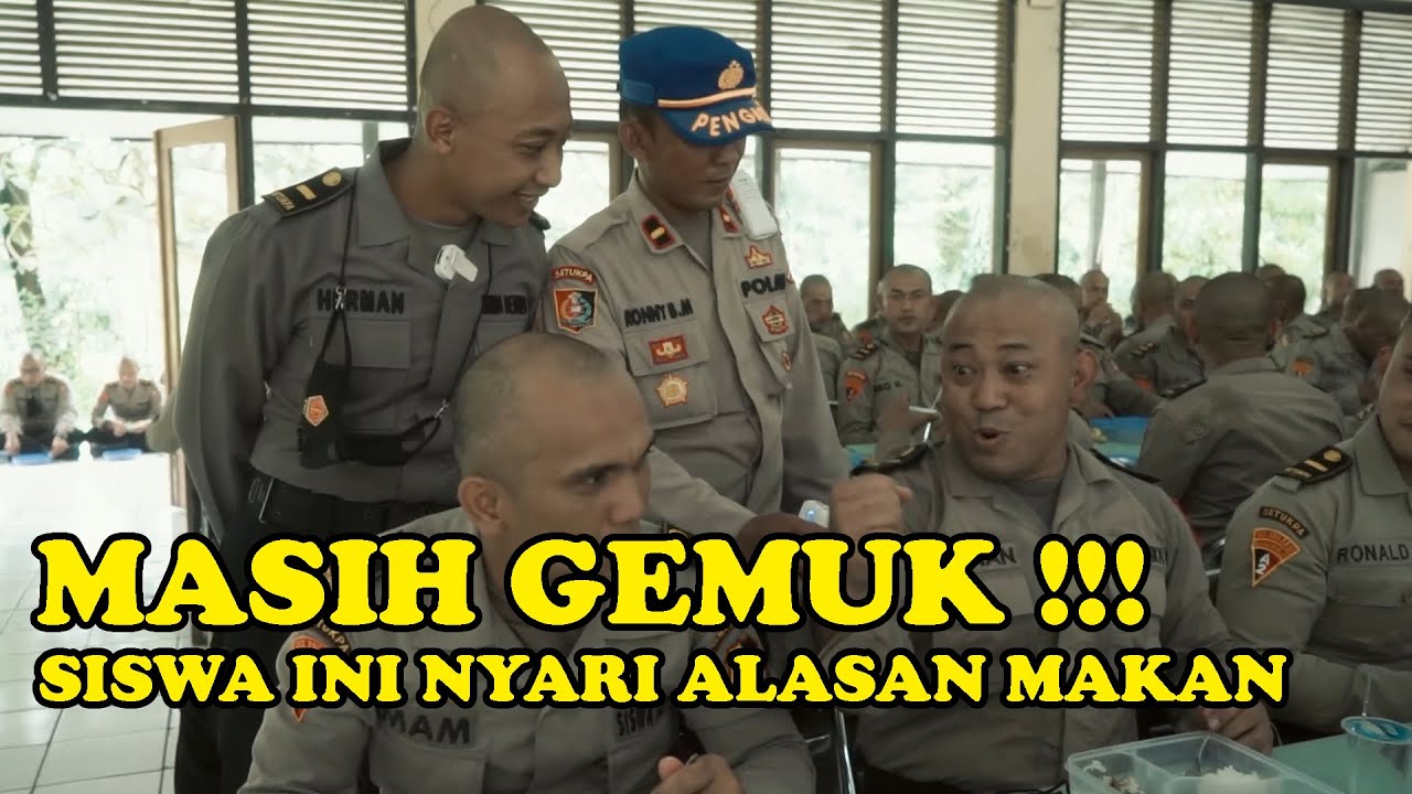 SUASANA MAKAN SIANG SISWA SIP 51 l PAK BHABIN l POLISI MOTRET SIP 51 RESIMEN S1AP