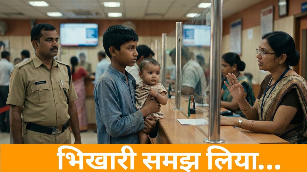 भिखारी समझकर बच्चे को बैंक से निकाला, निकला अरबपति बिज़नेसमैन का बेटा | फिर आगे जो हुआ…