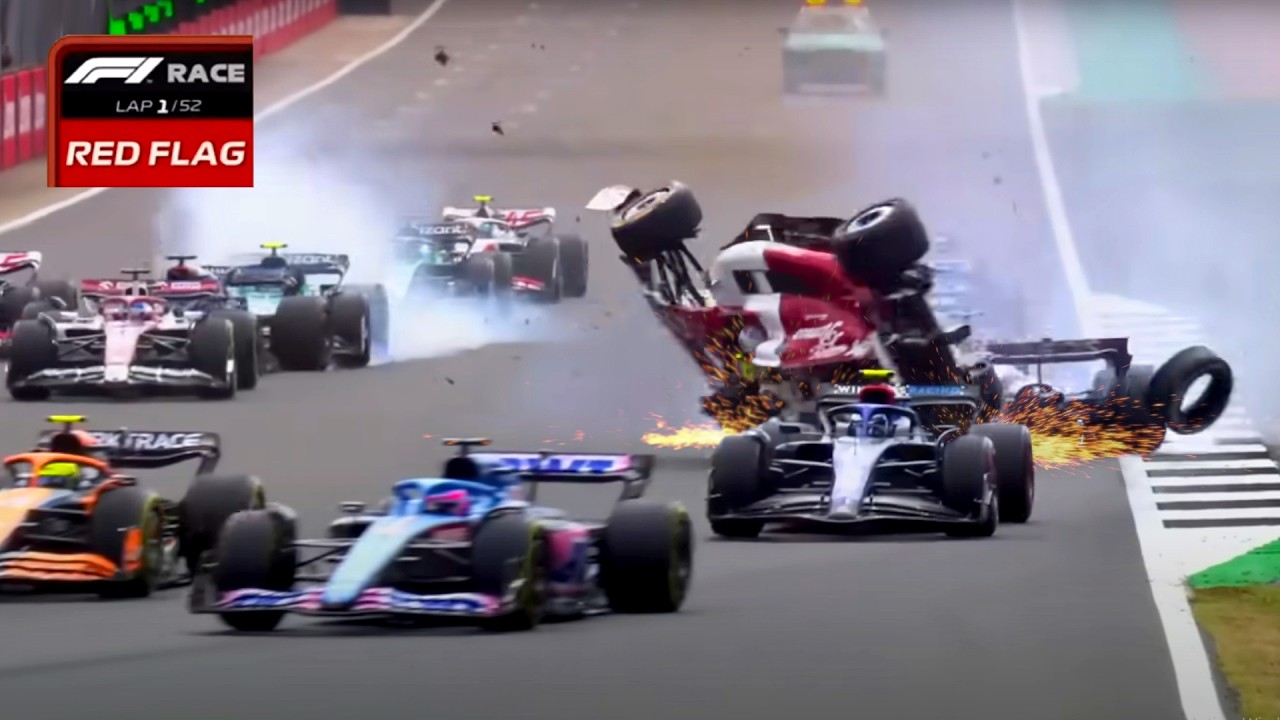 Largadas ATERRADORAS  de la F1... pero se vuelven cada vez más caóticas