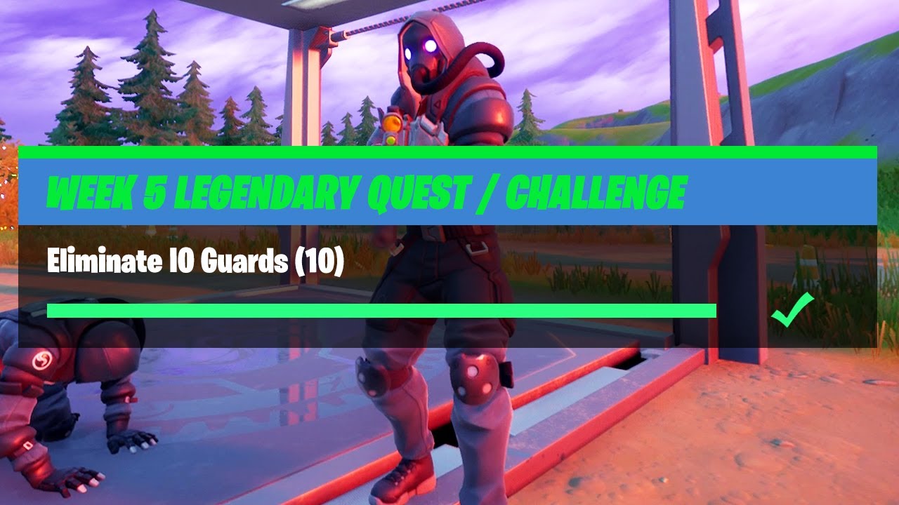 Eliminate IO Guards (10) - Fortnite Week 5 Challenges