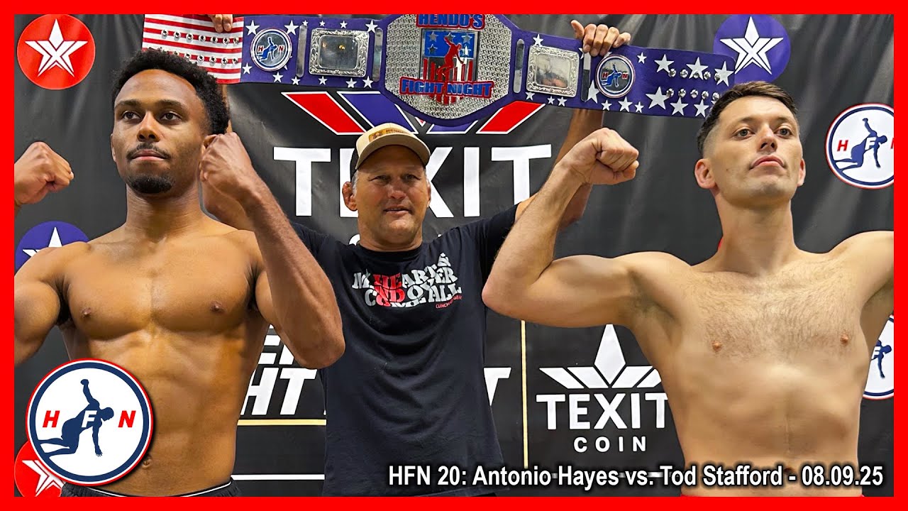 HFN 20: Antonio Hayes vs. Tod Stafford - 08.09.25