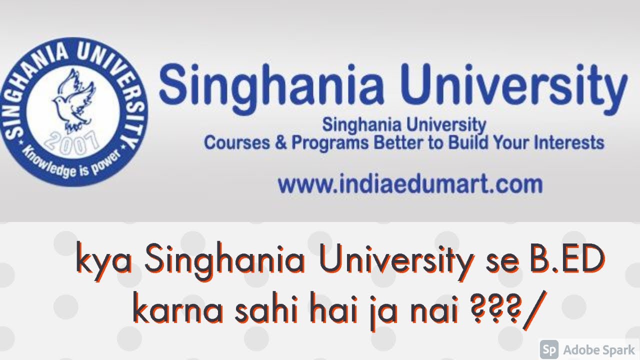 Singhania University,Rajasthan