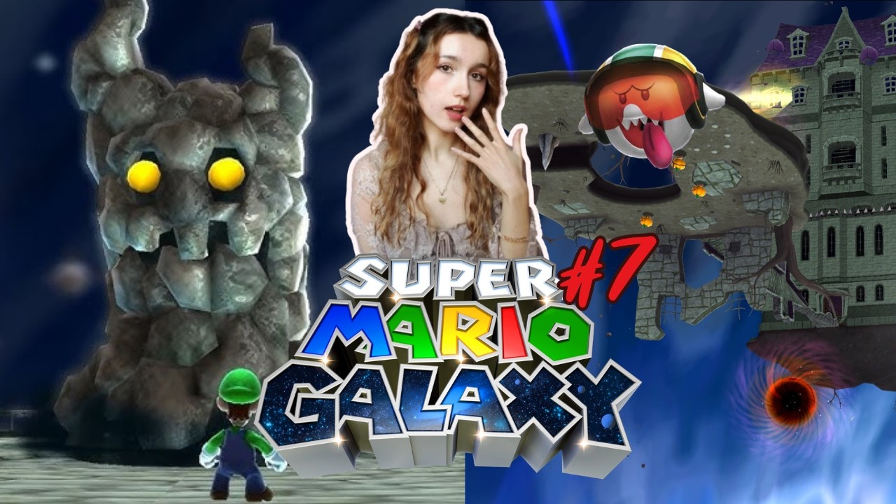 ✮⋆˙MARIO GALAXY - Ep7.✮⋆˙ Jefazo fantasmal a una vida y carrera con Boo en la oscuridad! ⋆