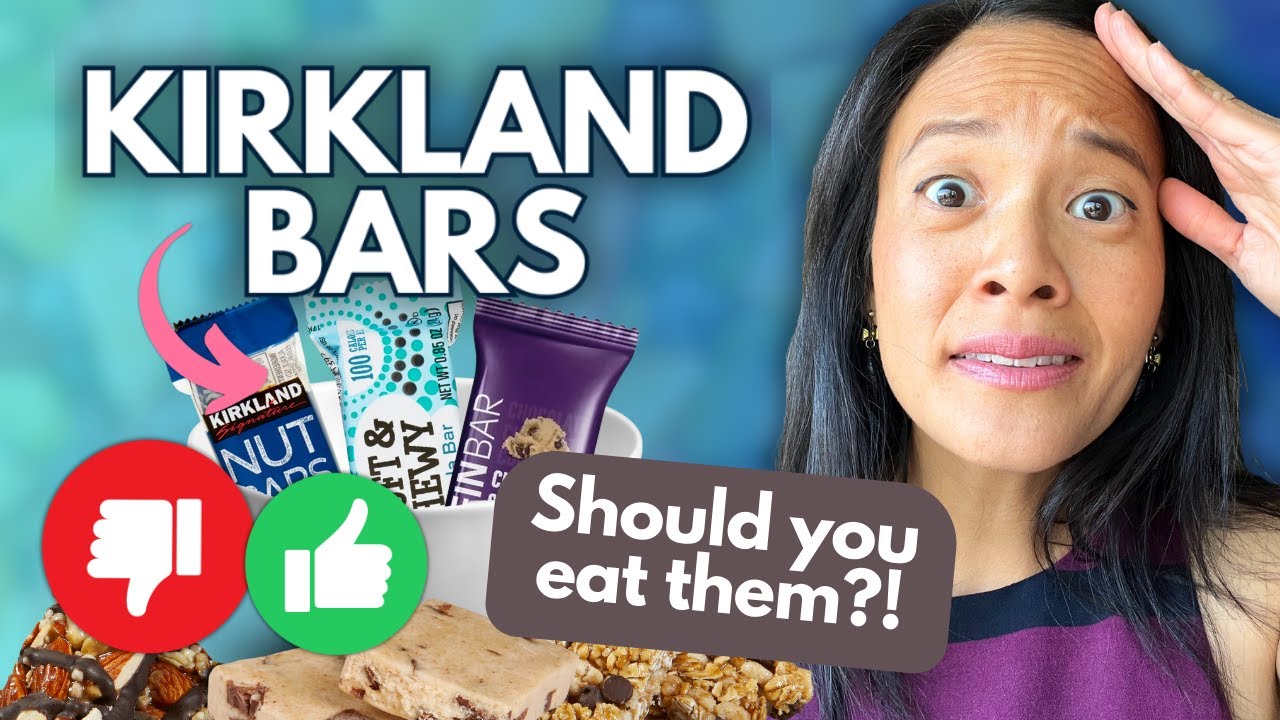 Dietitian Reviews Kirkland Protein Bars...are they good for you?!