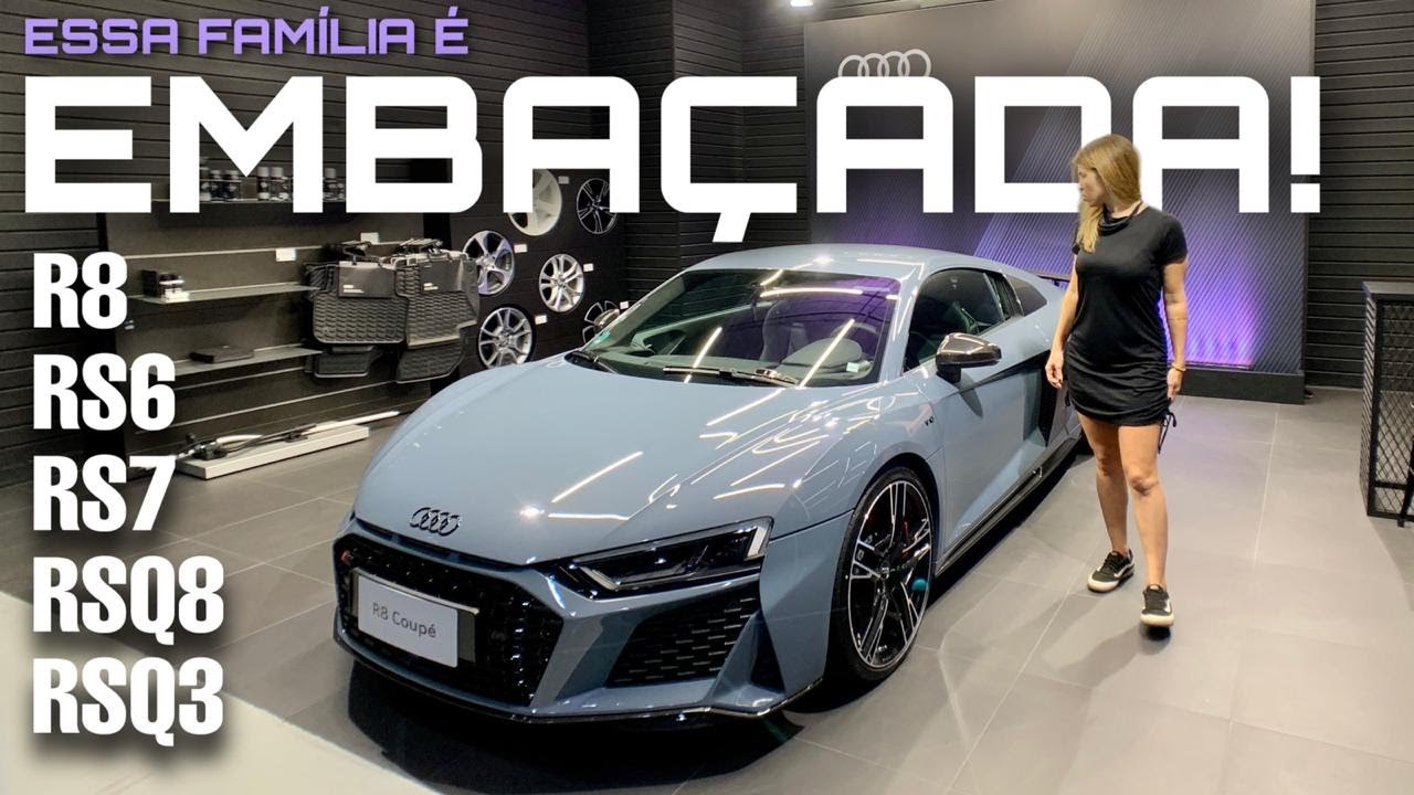 Audi R8 Coupé, RS6, RS7, RSQ8, RSQ3: uma visita especial! | VLOG | KS1951