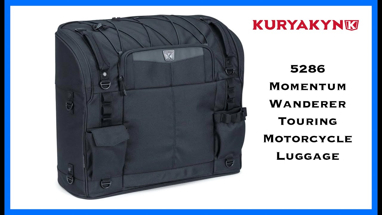 The Kuryakyn 5286 Momentum Wanderer Motorcycle Luggage