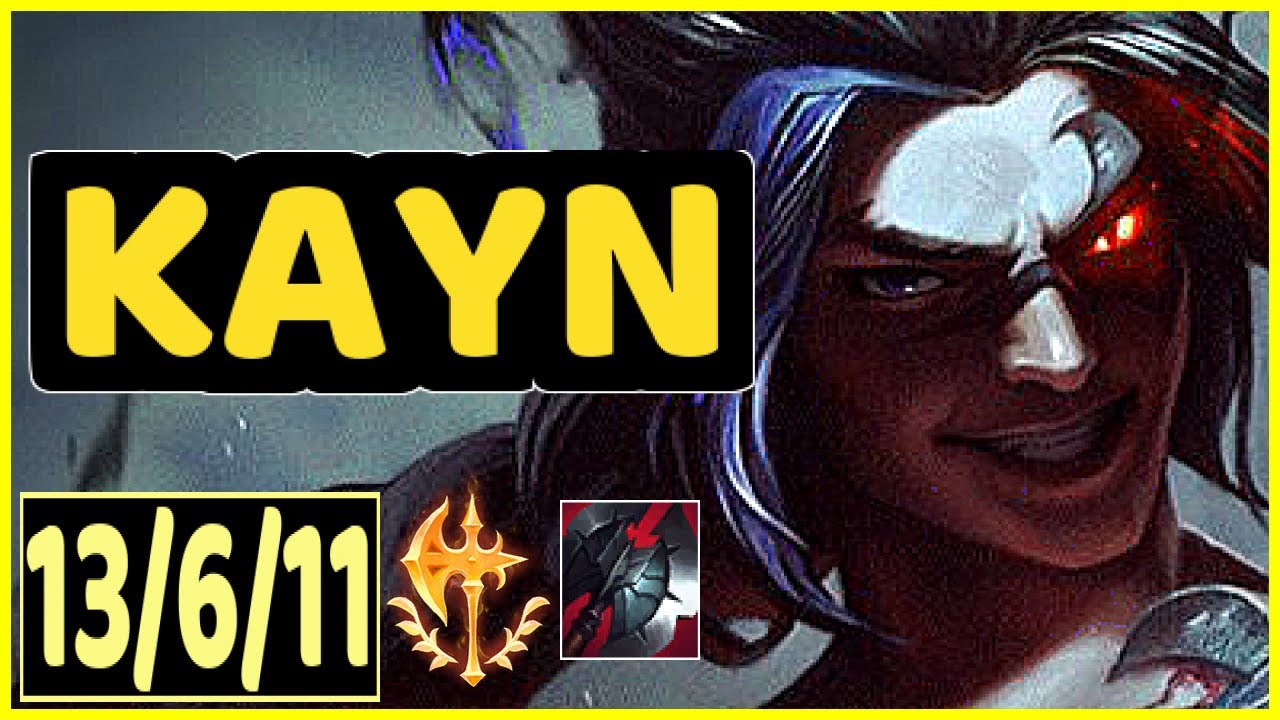 KAYN VS UDYR - 13/6/11 KDA JUNGLE GAMEPLAY