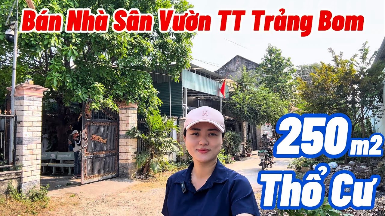 BĐS ĐỒNG NAI, Bán Nhà Trung Tâm Huyện Trảng Bom Cũ, Vị Trí Đẹp Để An Cư, 300m Có Chợ Trường Đầy Đủ