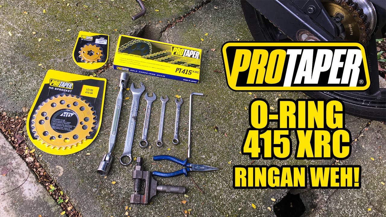CARA TUKAR RANTAI DAN SPROCKET | RANTAI PROTAPER O RING |