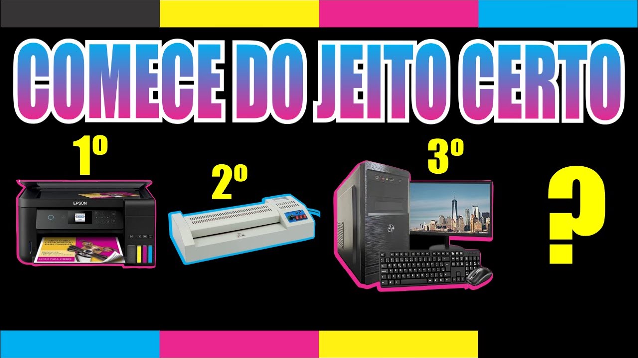 10 MÁQUINAS PARA COMEÇAR A SUA GRÁFICA RÁPIDA DO JEITO CERTO EM 2022