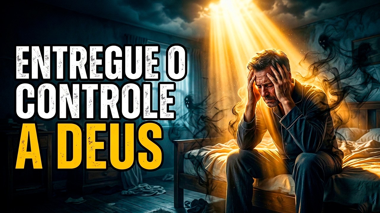 PARE DE TENTAR CONTROLAR TUDO! (A oração que vai calar a sua ansiedade hoje)