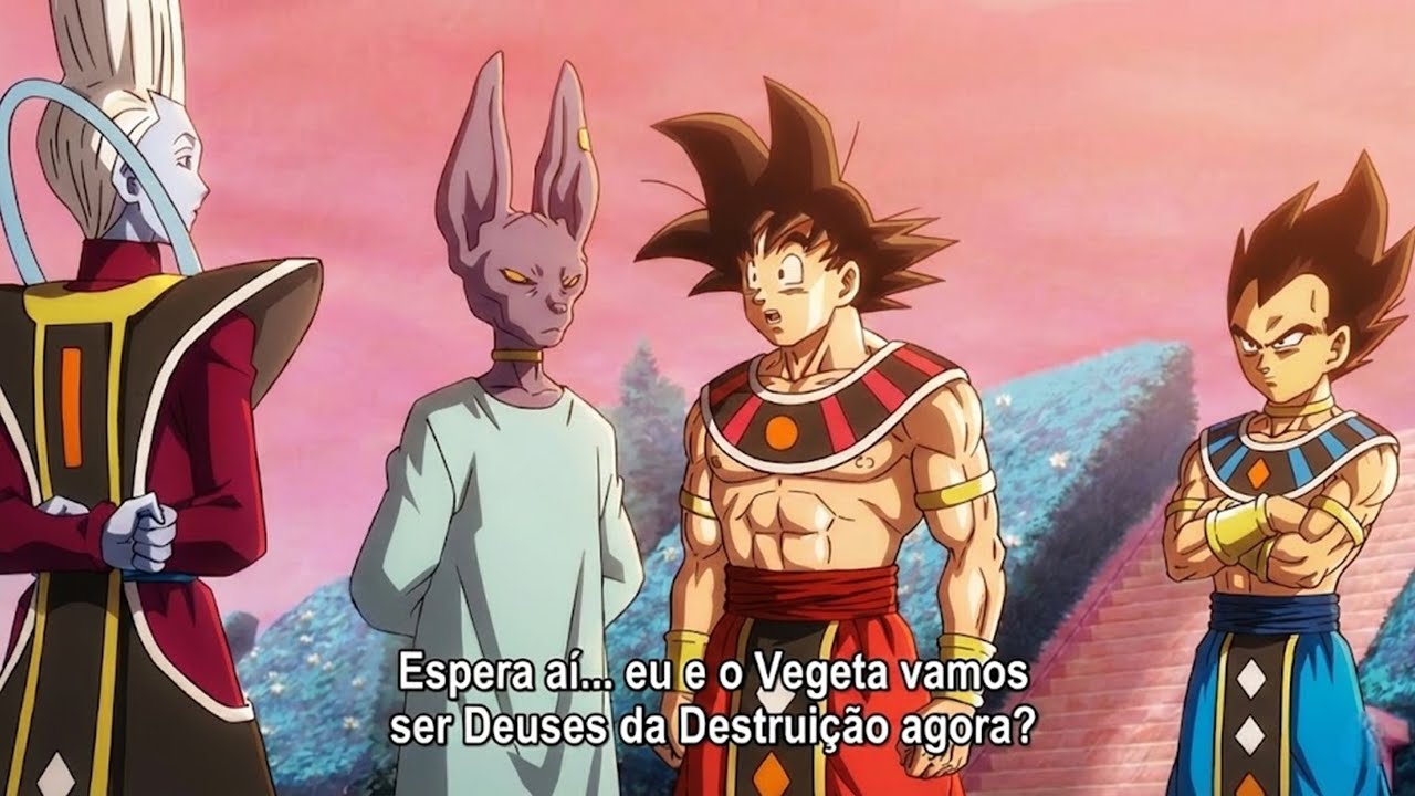 Whis escolhe Goku e Vegeta como os próximos Deuses da Destruição! | Novo anime Ep.1
