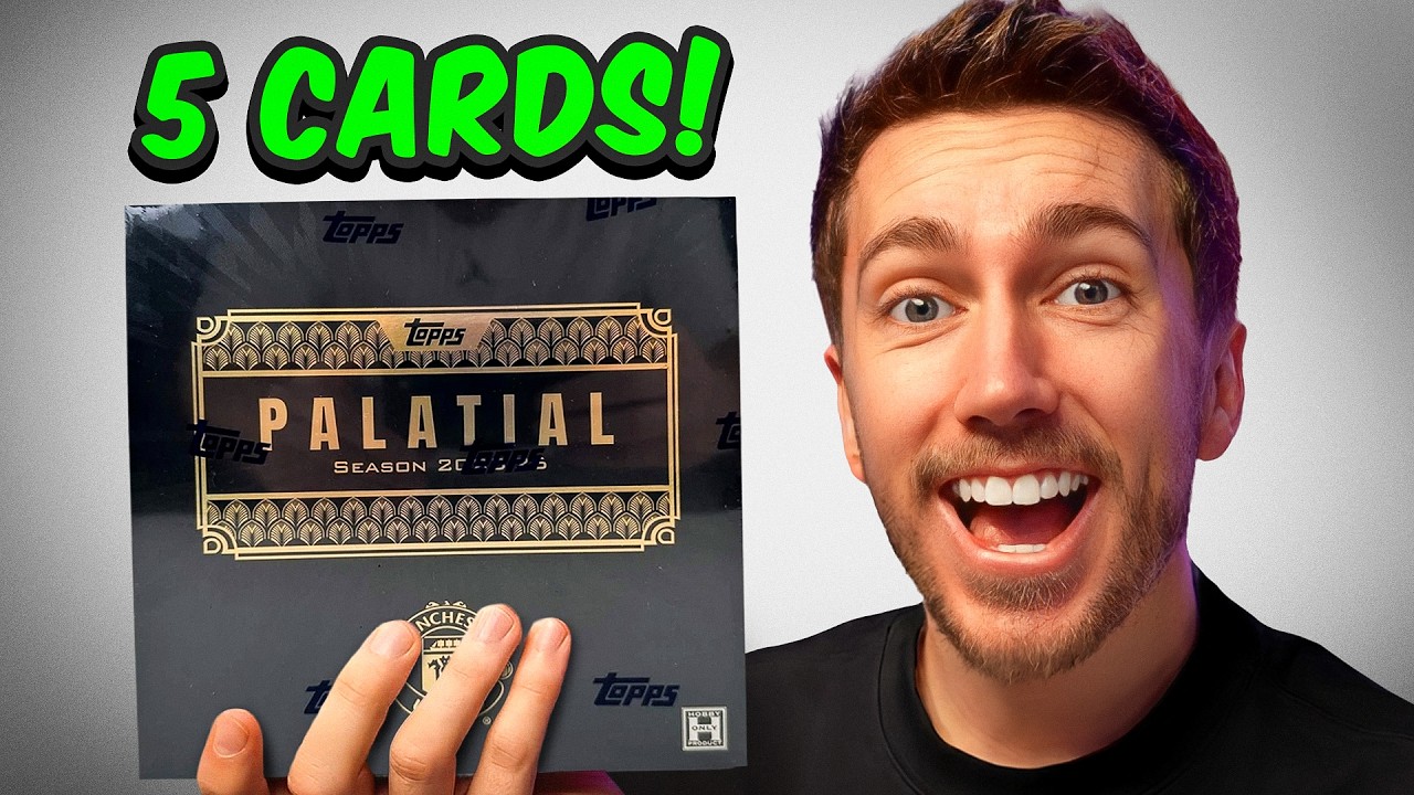 Opening another BRAND NEW Man Utd Box with Only 5 Cards! (&pound;1000)