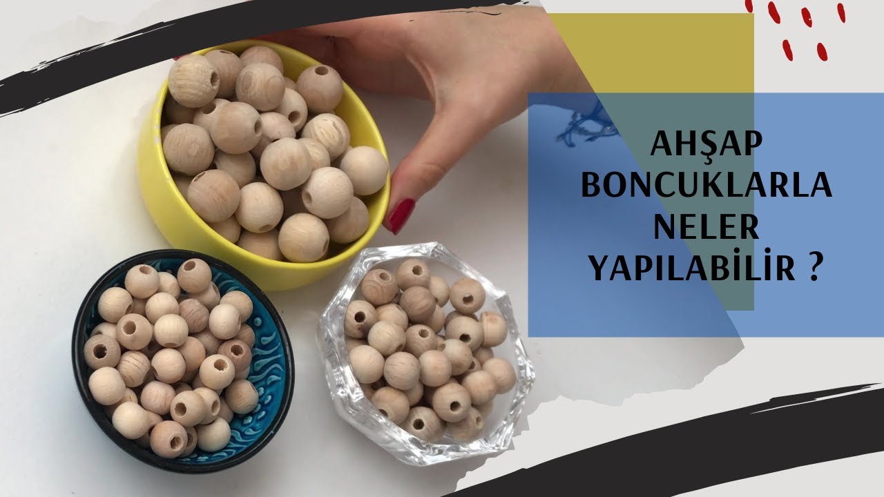 AHŞAP BONCUKLARLA YAPILABİLECEK 3 HARİKA FİKİR / diy projects /kendin yap