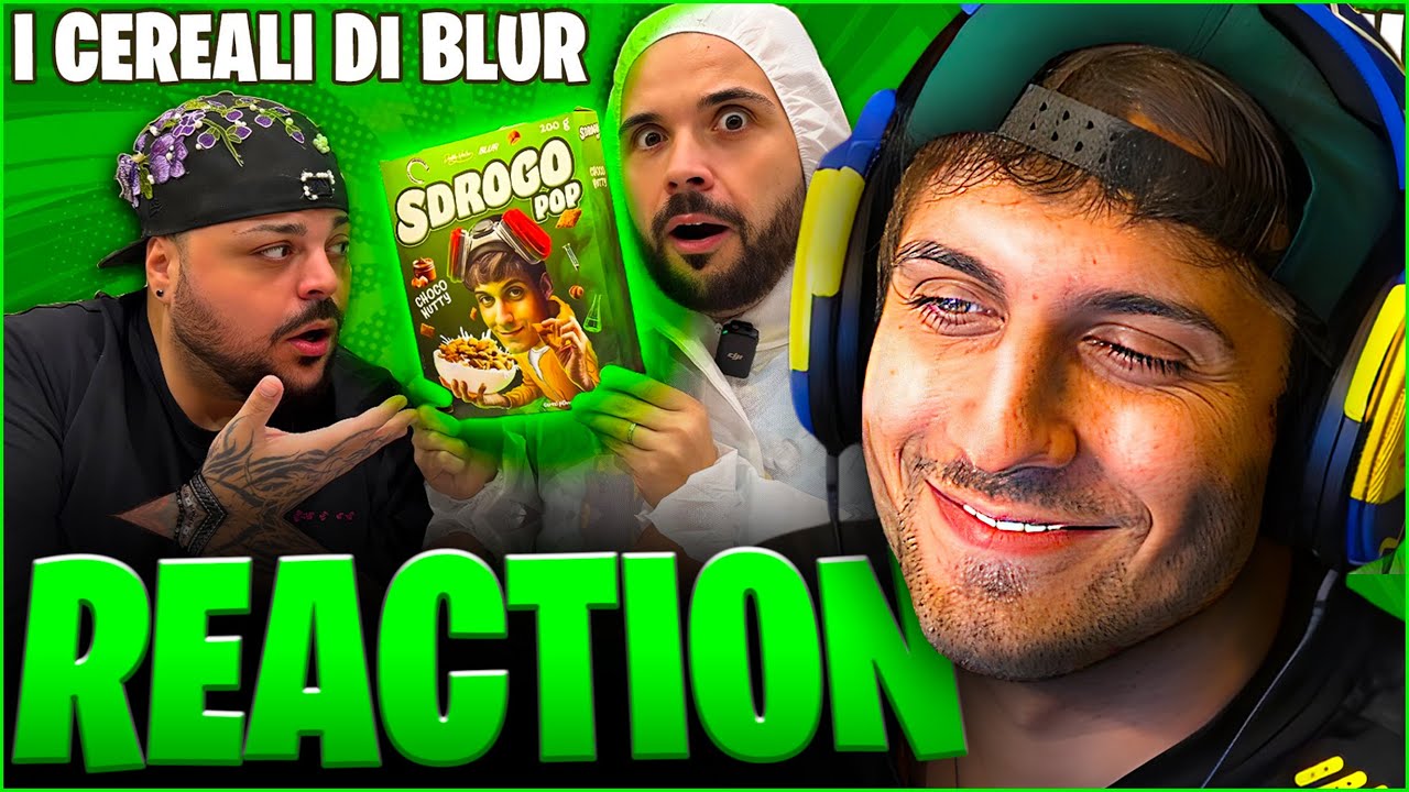 BLUR REAGISCE a CICCIOGAMER che PROVA gli SDROGO POP!!🤯 w/MARZA, MANUUXO e PESH