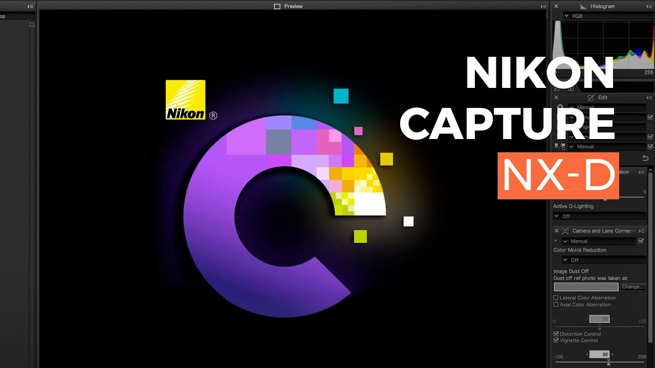 Capture NX-D - predstavenie editora