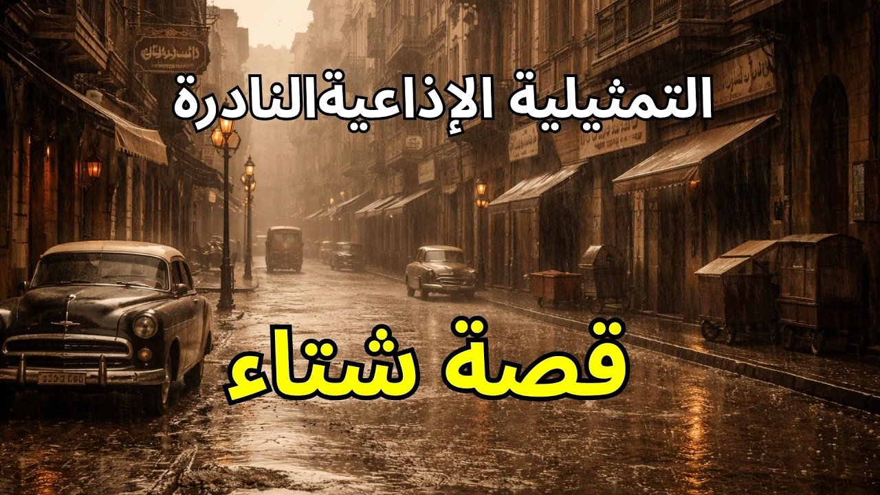 التمثيلية الإذاعية النادرة: قصة شتاء ❄️ | تأليف فؤاد القصاص وإخراج أحمد حجازي