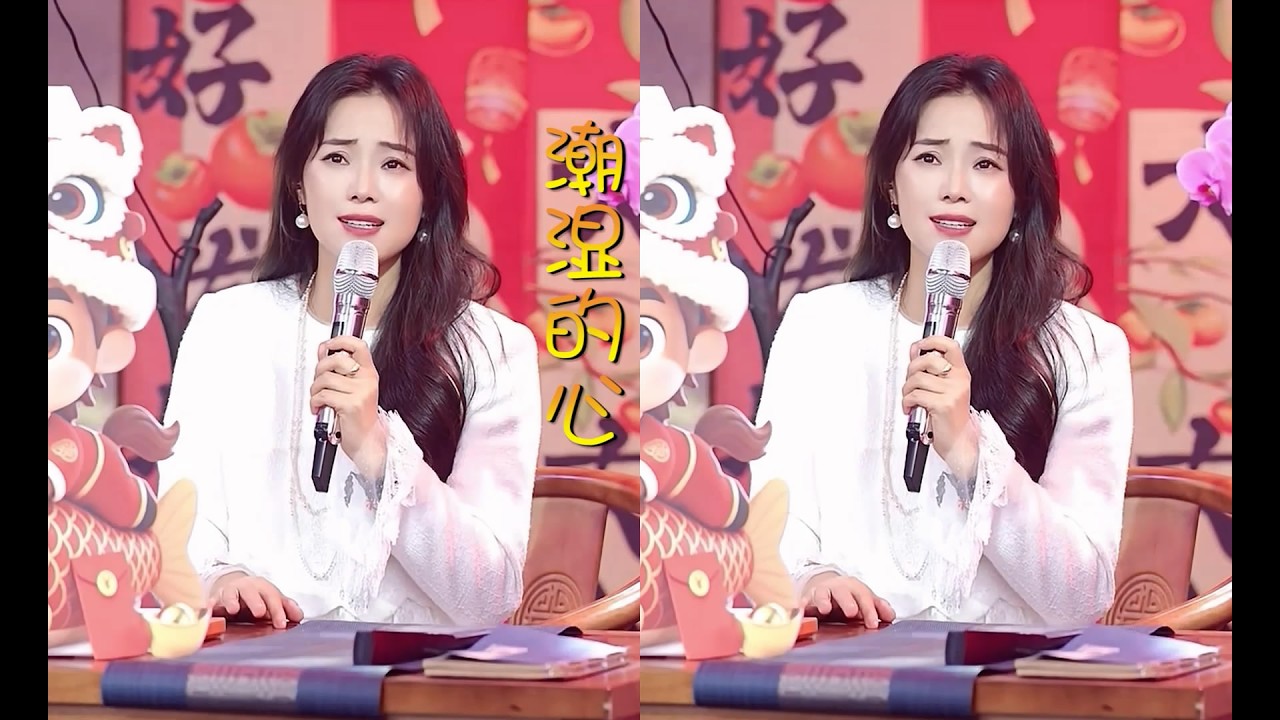 云朵柔情演唱《潮湿的心》人声版2026大年初六直播秀