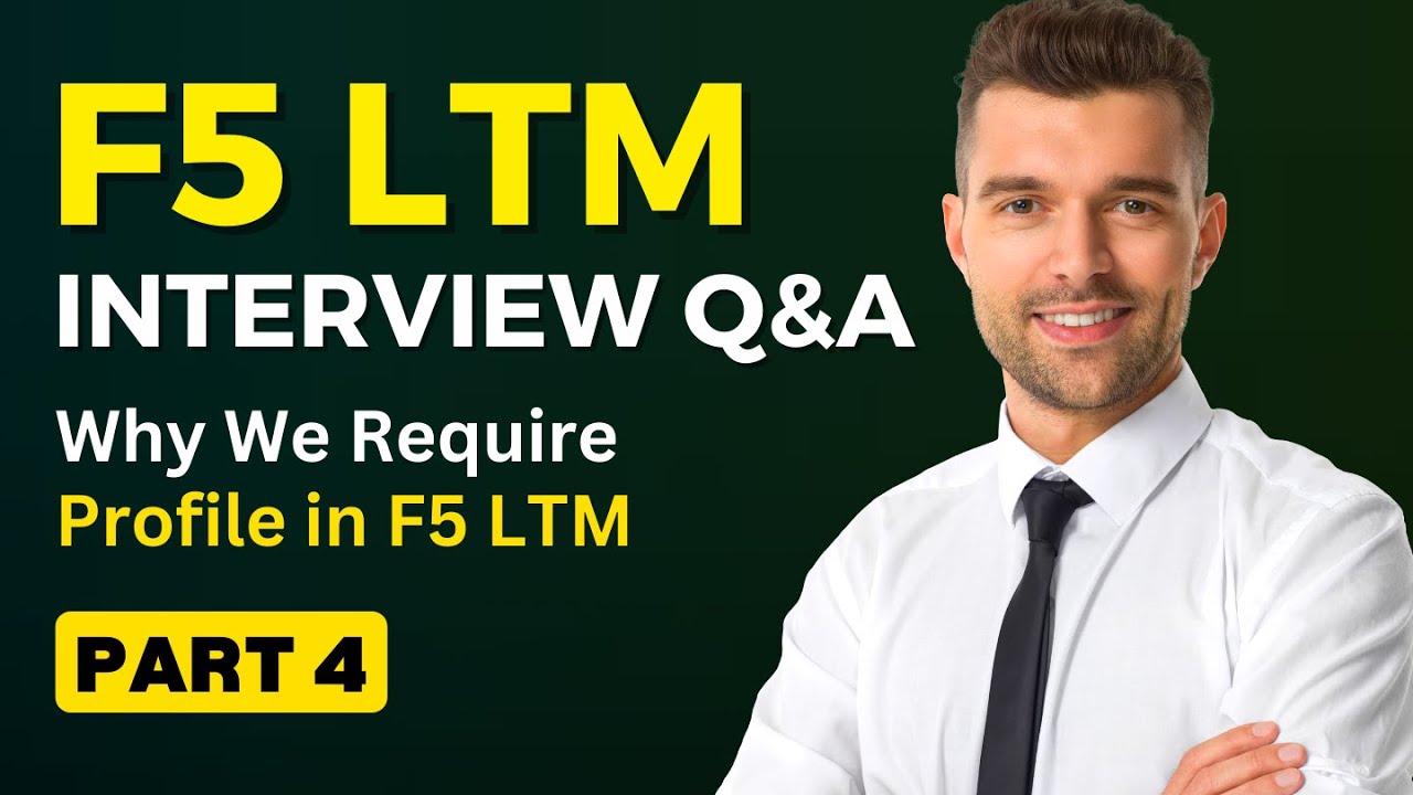 Вопрос и ответ на собеседовании F5 BIG IP LTM: почему нам нужен профиль в F5 LTM #часть4