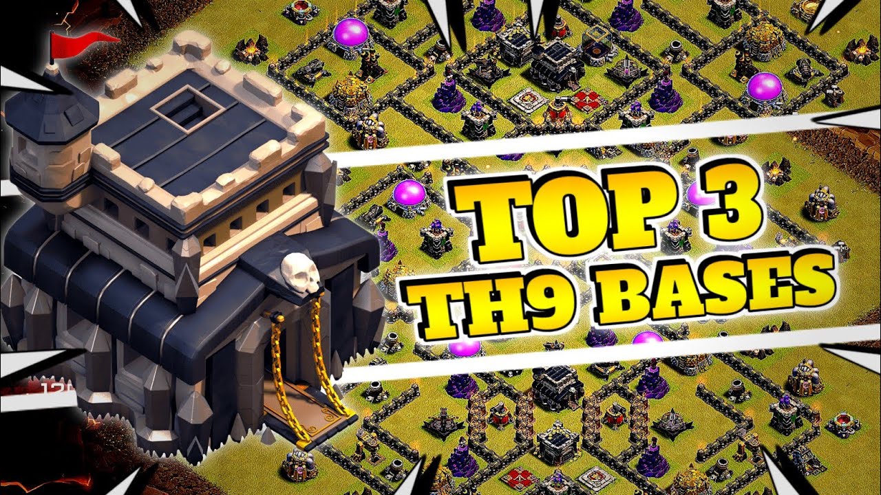 3 base link*Th9 bases anti everything  | Clash of clans