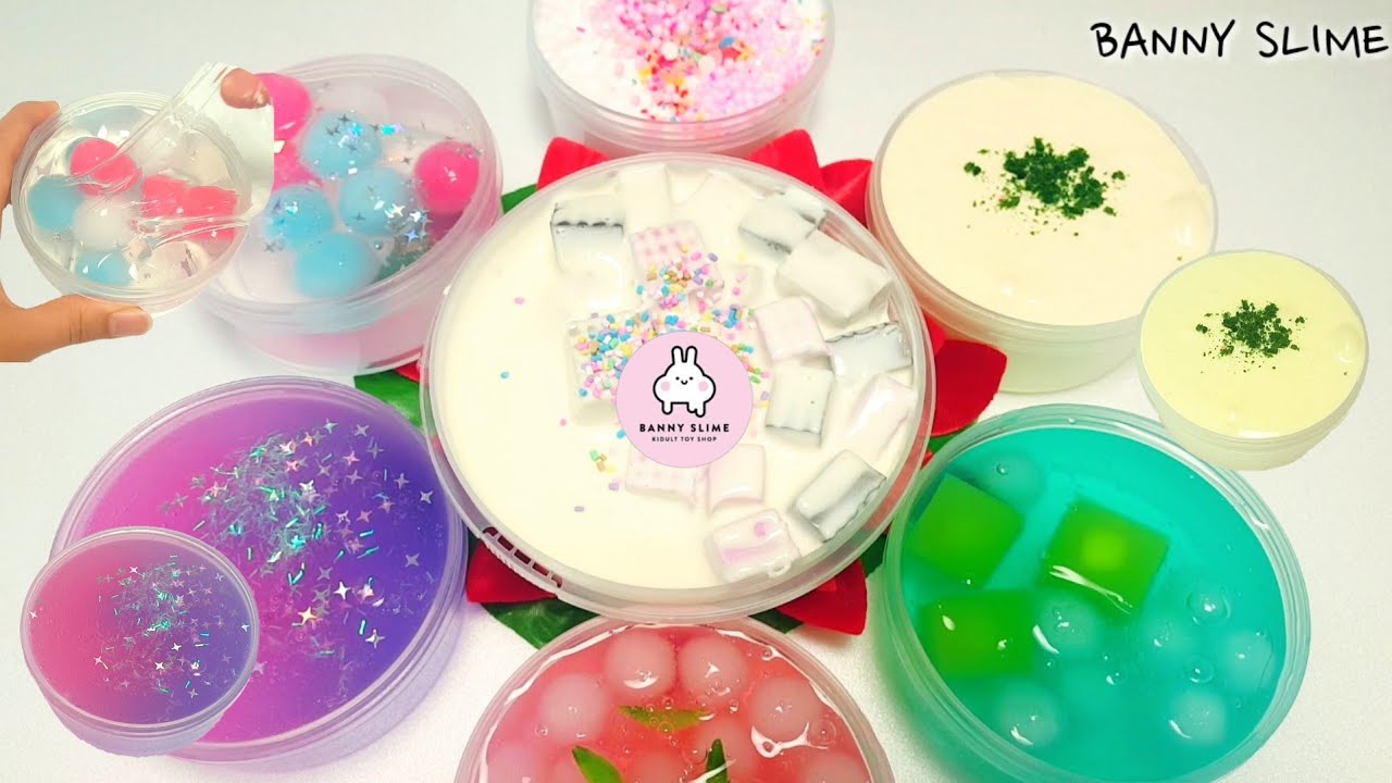 🐰바니슬라임 후기 | 인스타슬라임 | banny slime | 슬라임 후기 | 신상 슬라임 | 설참 | 꽃해뷰