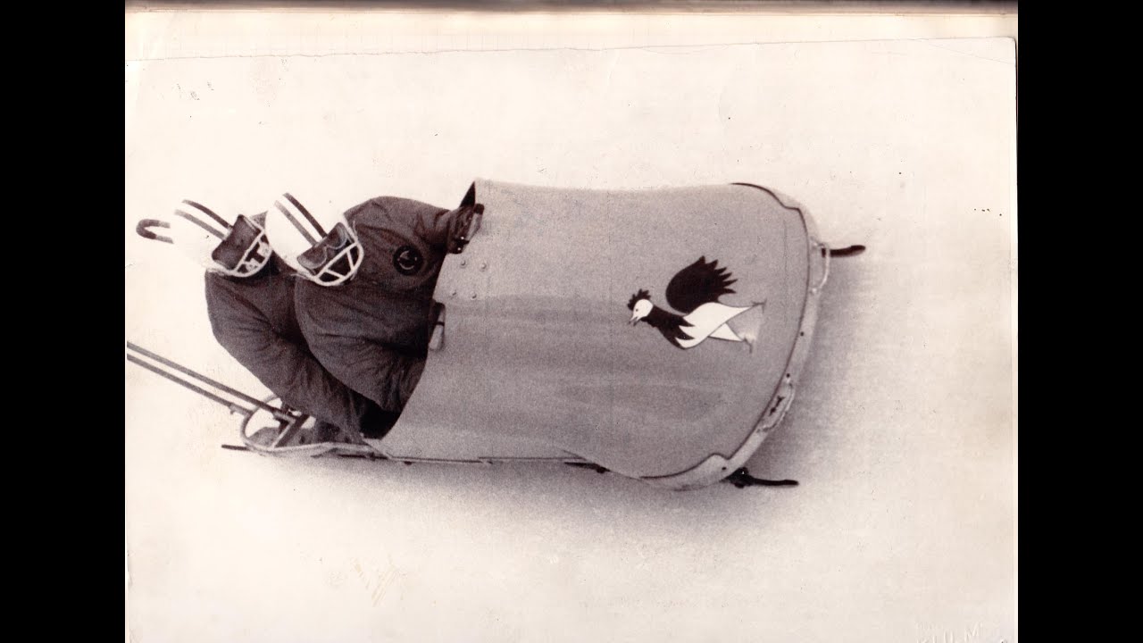 JO Grenoble 1968 - Les épreuves de Bobsleigh de l'Alpe d'Huez